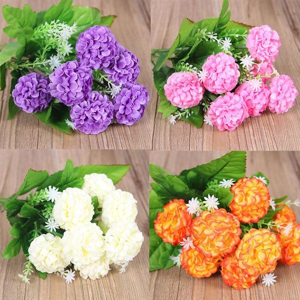 decorative flowers & wreaths 9 large flower head artificial hydrangea chrysanthemum ball fake silk diy home garden wedding party shop decora
decorative flowers & wreaths 9 large flower head artificial hydrangea chrysanthemum ball fake silk diy home garden wedding party shop decora