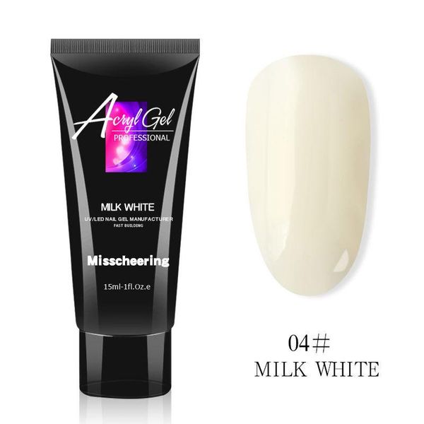 nail gel 1@# milk white acrylic 15g design builder transparent crystal coumuflage extend jelly polish, Red;pink
nail gel 1@# milk white acrylic 15g design builder transparent crystal coumuflage extend jelly polish, Red;pink