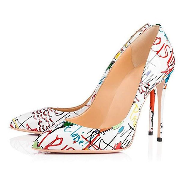 beautiful fashion, printed lacquer leather, about 12 cm high-heeled women's shoes, pointed toe pumps, single dress shoes, Black
beautiful fashion, printed lacquer leather, about 12 cm high-heeled women's shoes, pointed toe pumps, single dress shoes, Black