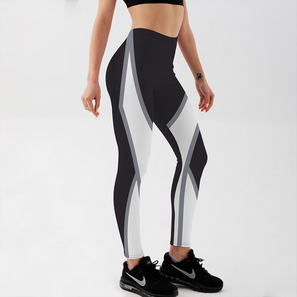 qickitout fashion shape white womens leggings around printed fitness workout cute elastic pants drop, Black
qickitout fashion shape white womens leggings around printed fitness workout cute elastic pants drop, Black