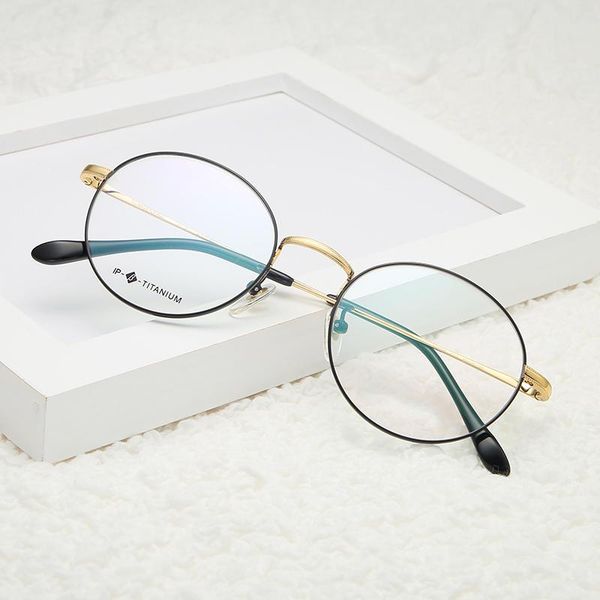 fashion sunglasses frames logorela titanium glasses vintage round eyewear myopia optical prescription brand designer eyeglasses frame women, Black
fashion sunglasses frames logorela titanium glasses vintage round eyewear myopia optical prescription brand designer eyeglasses frame women, Black