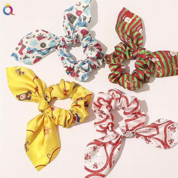 women streamers christmas print polka dot floral elastic bow hair rope girl ties korean sweet accessories headwear1
women streamers christmas print polka dot floral elastic bow hair rope girl ties korean sweet accessories headwear1