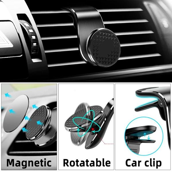 magnetic car phone holder universal air outlet metal stand vent clip mobile navigation magnet smartphone bracket cell mounts & holders
magnetic car phone holder universal air outlet metal stand vent clip mobile navigation magnet smartphone bracket cell mounts & holders