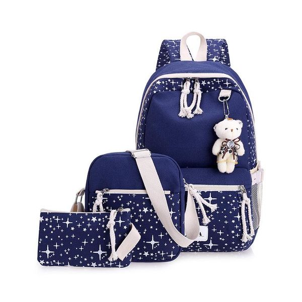 girl and boys rucksack moclila shoulder bag 3pcs/set women canvas school backpacks college schoolbag fashion plecak for teenager bags
girl and boys rucksack moclila shoulder bag 3pcs/set women canvas school backpacks college schoolbag fashion plecak for teenager bags