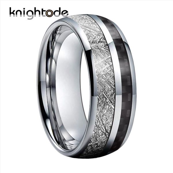 wedding rings 8mm tungsten carbide white meteorite/black carbon fiber inlay for men women band couple gift dome polished, Slivery;golden
wedding rings 8mm tungsten carbide white meteorite/black carbon fiber inlay for men women band couple gift dome polished, Slivery;golden