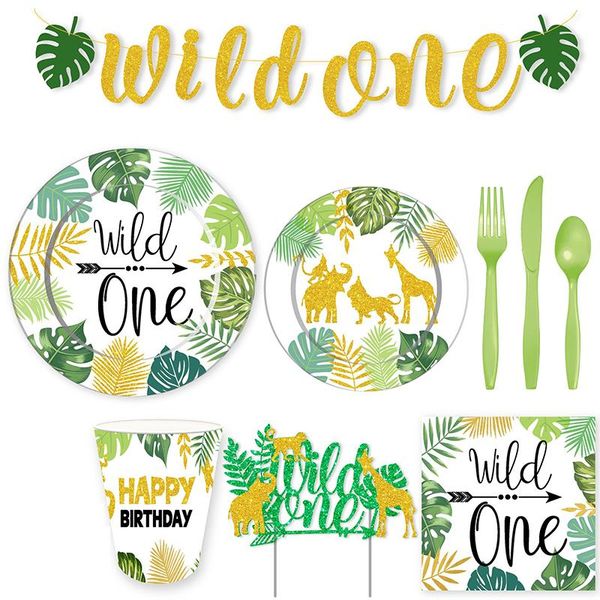 disposable dinnerware wild one birthday party tableware set paper plate cup cake insert card summer style wedding decoration supplies
disposable dinnerware wild one birthday party tableware set paper plate cup cake insert card summer style wedding decoration supplies