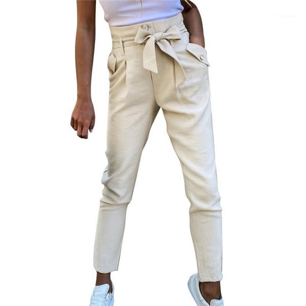 casual ol office trousers women summer spring high waist pants pantalon femme formal bow tie pocket pencil women's & capris, Black;white
casual ol office trousers women summer spring high waist pants pantalon femme formal bow tie pocket pencil women's & capris, Black;white
