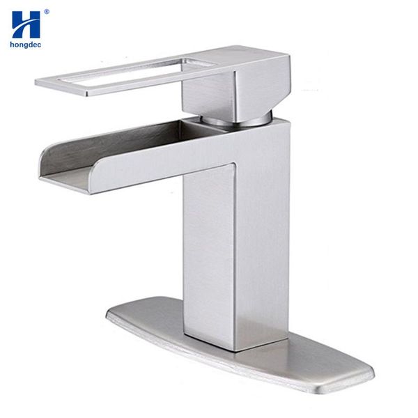 bathroom sink faucets hongdec deck mounted 304 stainless steel waterfall basin mixer faucet tap brushed nickel
bathroom sink faucets hongdec deck mounted 304 stainless steel waterfall basin mixer faucet tap brushed nickel