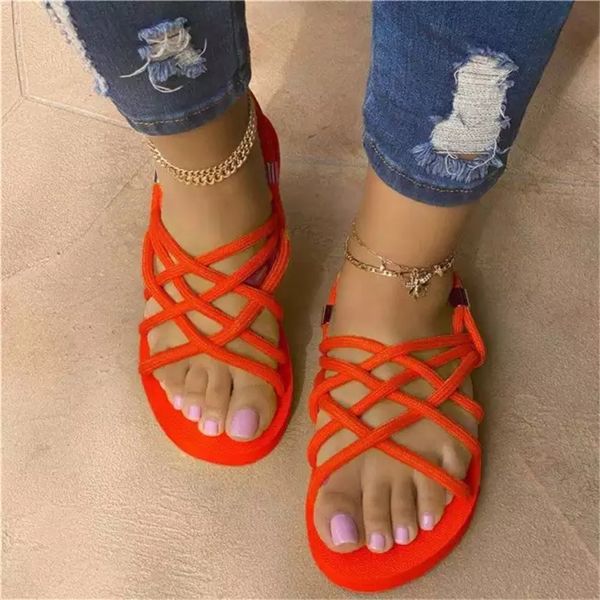 women summer beach shoes new 2021 fashion comfortable rope handwoven ladies casual sandals 35-43 large-sized solid feetwear, Black
women summer beach shoes new 2021 fashion comfortable rope handwoven ladies casual sandals 35-43 large-sized solid feetwear, Black