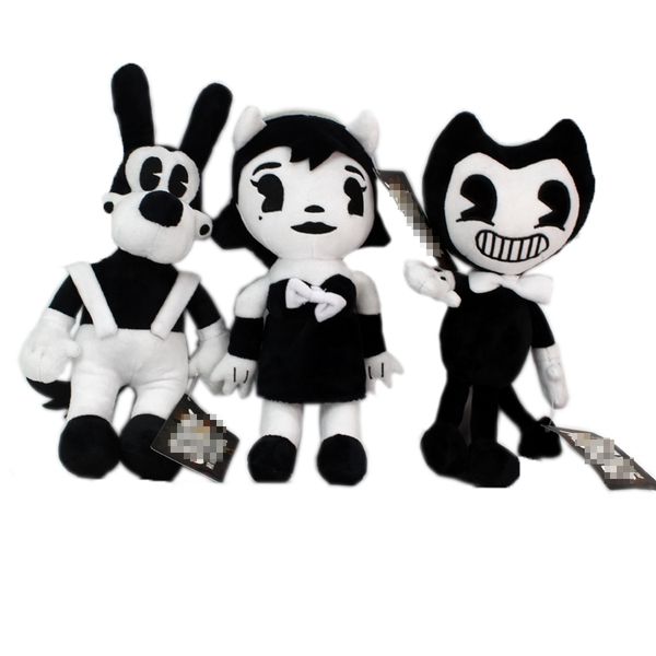 30cm game horror bendy boris & alice angel pluche doll soft filled toys for children gifts with tag
30cm game horror bendy boris & alice angel pluche doll soft filled toys for children gifts with tag