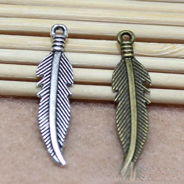 charms retro style alloy pendant feather bracelet necklace earrings accessories diy for jewelry making, Bronze;silver
charms retro style alloy pendant feather bracelet necklace earrings accessories diy for jewelry making, Bronze;silver