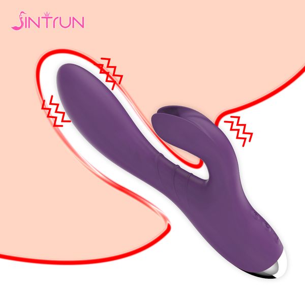 g spot rabbit vibrator dildo vaginal clitoris powerful stimulator massager female masturbator toys for women fidget toys