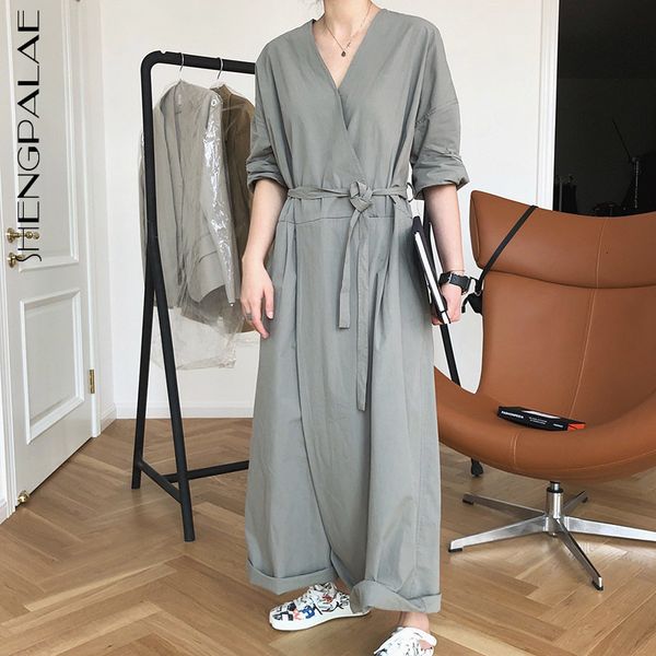 women's jumpsuits & rompers minimalist spring v-neck large size short sleeve high waist wide leg lace up 5b539 1whg, Black;white
women's jumpsuits & rompers minimalist spring v-neck large size short sleeve high waist wide leg lace up 5b539 1whg, Black;white