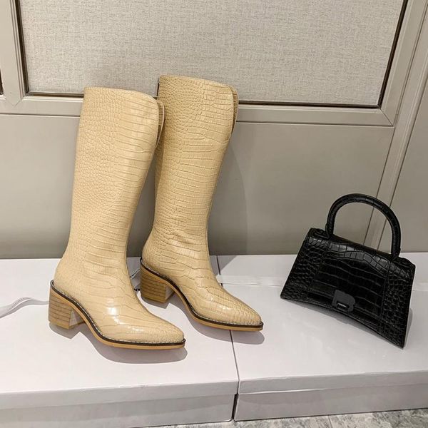 boots fashion designer boot pointed toes high heels real leather women shoes autumn winter runways long good quality nude, Black
boots fashion designer boot pointed toes high heels real leather women shoes autumn winter runways long good quality nude, Black