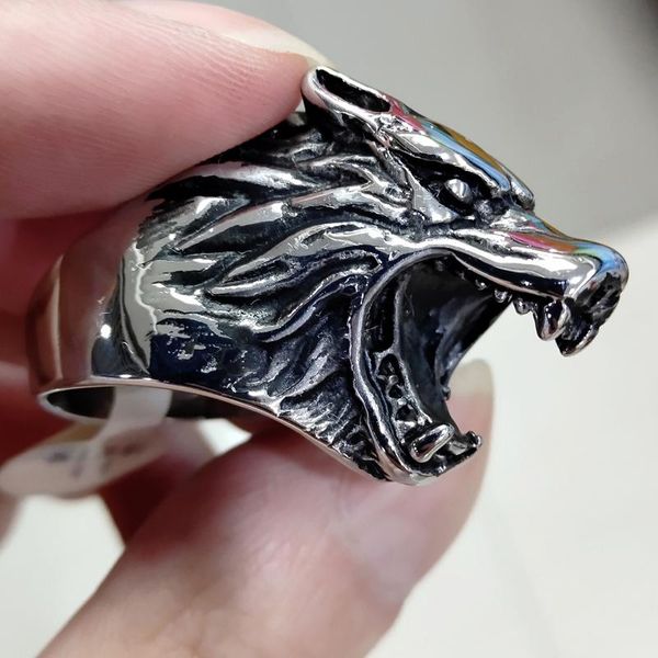 cluster rings openable beer lid antique engraved wolf party male ring silver stainless steel for men cool jewelry, Golden;silver
cluster rings openable beer lid antique engraved wolf party male ring silver stainless steel for men cool jewelry, Golden;silver