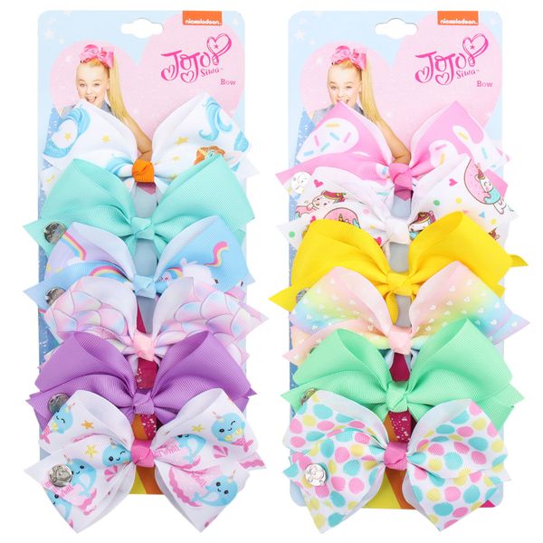 5 inch 6pcs lot set jojo siwa baby hair clip bow barrette hairbands girl toddler princess ribbon sticks hairclips hairbows kids girls access, Slivery;white
5 inch 6pcs lot set jojo siwa baby hair clip bow barrette hairbands girl toddler princess ribbon sticks hairclips hairbows kids girls access, Slivery;white
