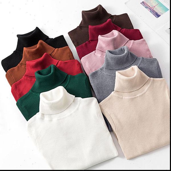 autumn winter knitted pullovers turtleneck womens sweater long sleeve white black soft female jumper clothing
autumn winter knitted pullovers turtleneck womens sweater long sleeve white black soft female jumper clothing