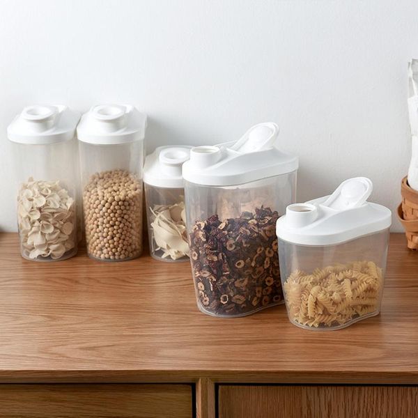 storage bottles & jars 1/1.5l plastic containers for food tank sealed kitchen organizers box refrigerator can home supplies
storage bottles & jars 1/1.5l plastic containers for food tank sealed kitchen organizers box refrigerator can home supplies