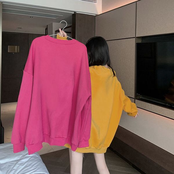 luxury ets / non plush loose korean et net red rose ins cotton sweater women's fashion top, Black;brown
luxury ets / non plush loose korean et net red rose ins cotton sweater women's fashion top, Black;brown