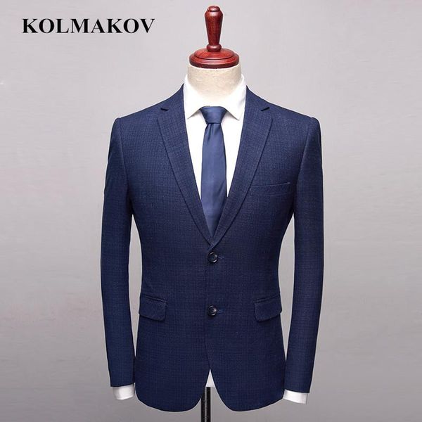 men's suits & blazers kolmakov 2021 fashion dark blue blazer hombre smart casual suit jackets slim fit classic male s-3xl, White;black
men's suits & blazers kolmakov 2021 fashion dark blue blazer hombre smart casual suit jackets slim fit classic male s-3xl, White;black