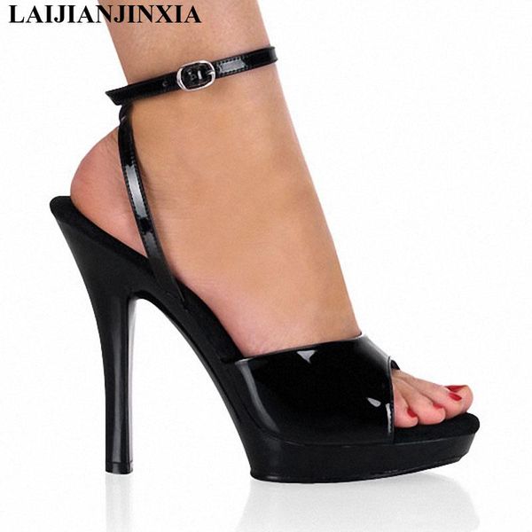 dress shoes laijianjinxia women sandals 13cm high heels summer sandales femme platform buckle straps ladies party, Black
dress shoes laijianjinxia women sandals 13cm high heels summer sandales femme platform buckle straps ladies party, Black