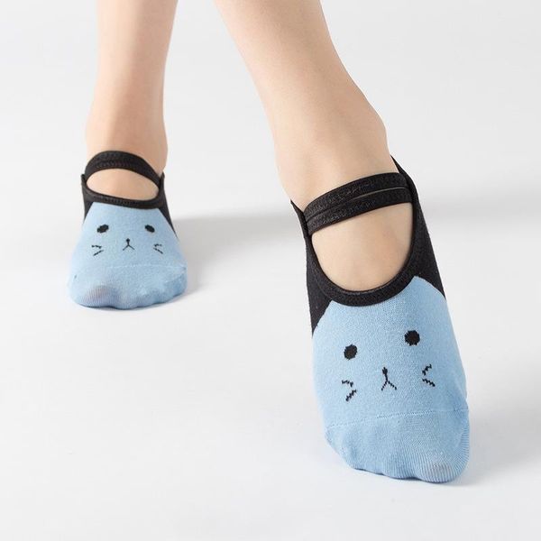 sports socks lovely cat tie boat cotton breathable ballet elastic soft yoga non-skid trampoline sock slippers skc0303, Black
sports socks lovely cat tie boat cotton breathable ballet elastic soft yoga non-skid trampoline sock slippers skc0303, Black