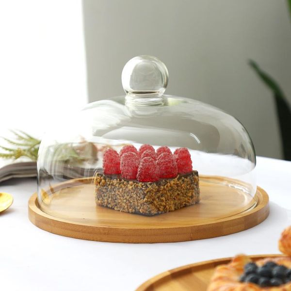 cake display tray glass transparent cover dessert fruit tasting box pastry bread and wooden other bakeware
cake display tray glass transparent cover dessert fruit tasting box pastry bread and wooden other bakeware