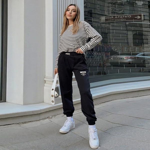 women's pants & capris sweatpants women cotton casual pant letter print hight waist cargo jogging trousers autumn streetwear pantalones, Black;white
women's pants & capris sweatpants women cotton casual pant letter print hight waist cargo jogging trousers autumn streetwear pantalones, Black;white