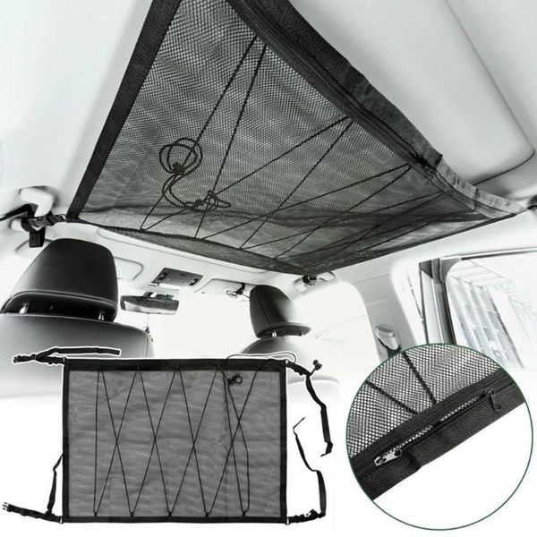 car organizer roof ceiling zipper drawstring cargo net universal adjustable mesh storage bag pockets pouch for suv van blac s8t5
car organizer roof ceiling zipper drawstring cargo net universal adjustable mesh storage bag pockets pouch for suv van blac s8t5