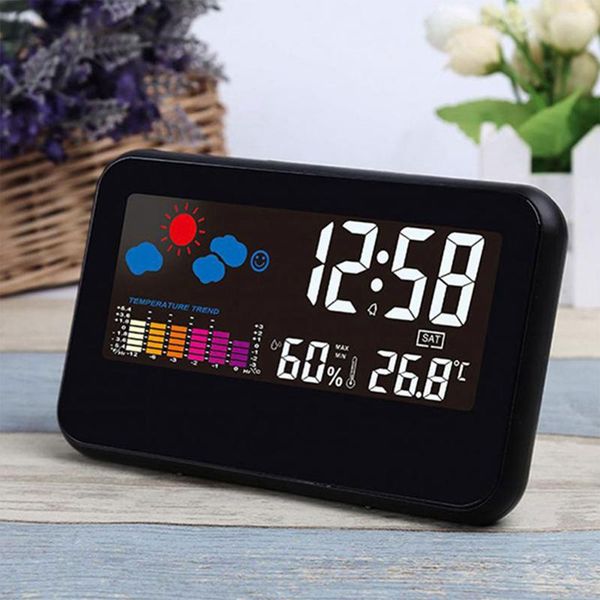other clocks & accessories multifunctional electronic alarm clock digital lcd time temperature humidity display calendar backlight table
other clocks & accessories multifunctional electronic alarm clock digital lcd time temperature humidity display calendar backlight table