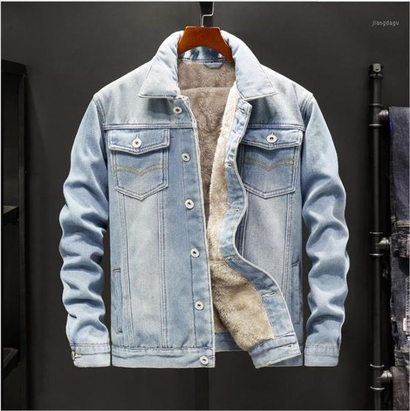 men's jackets autumn and winter 2021 large jacket jeans youth loose casual coat wash lapel, Black;brown
men's jackets autumn and winter 2021 large jacket jeans youth loose casual coat wash lapel, Black;brown