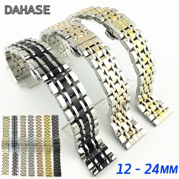 watch bands band 12 14 15 16 17 18 19 20 21 22 23 24mm stainless steel metal watchbands replacement strap wristbelt bracelet, Black;brown
watch bands band 12 14 15 16 17 18 19 20 21 22 23 24mm stainless steel metal watchbands replacement strap wristbelt bracelet, Black;brown