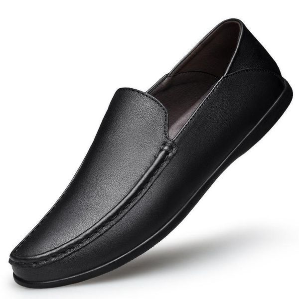 four seasons fashion british style busins men's leather shoes casual simple gentleman's formal office, Black
four seasons fashion british style busins men's leather shoes casual simple gentleman's formal office, Black