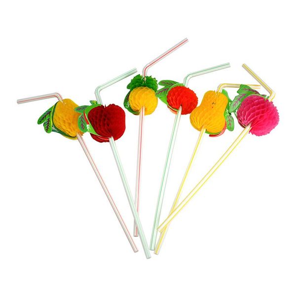 disposable dinnerware 20pcs 3d-fruit flexible honeycomb plastic straws party birthday summer holiday decoration supplies eco-friendly
disposable dinnerware 20pcs 3d-fruit flexible honeycomb plastic straws party birthday summer holiday decoration supplies eco-friendly