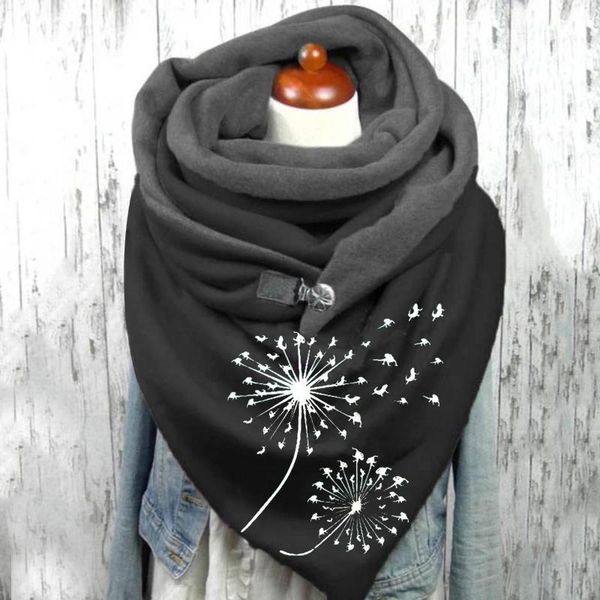 scarves female lady retro women soft wrap scarf hijabs dandelion flower printing button casual warm shawls femme foulard 2021, Blue;gray
scarves female lady retro women soft wrap scarf hijabs dandelion flower printing button casual warm shawls femme foulard 2021, Blue;gray