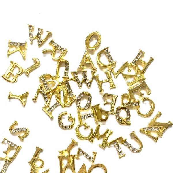 letter alphabet nail charms (a to z) 3d gold charm ( 100 pcs ) metallic rhinestone studs /ab stone art decorations, Silver;gold
letter alphabet nail charms (a to z) 3d gold charm ( 100 pcs ) metallic rhinestone studs /ab stone art decorations, Silver;gold