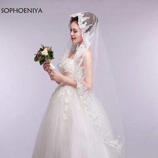bridal veils arrival lace edge wedding veil 2021 velo corto trouwjurk weil ivory de novia, Black
bridal veils arrival lace edge wedding veil 2021 velo corto trouwjurk weil ivory de novia, Black