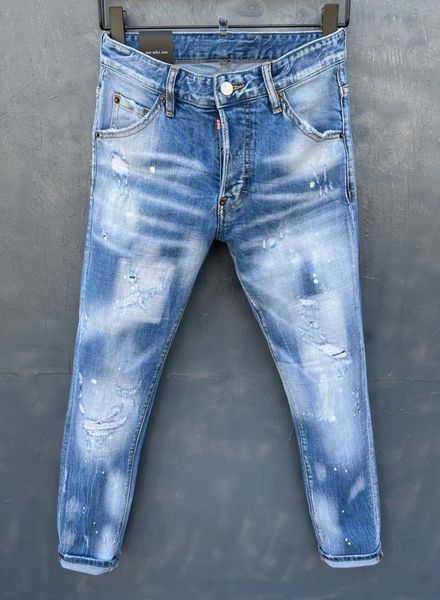 men's jeans brand european pants men slim denim trousers button stripe straight pencil for 036, Blue
men's jeans brand european pants men slim denim trousers button stripe straight pencil for 036, Blue