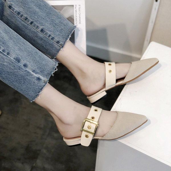 spring fashion women slipper pointed toe outsides ladies slides beach mules shoes zapatillas de mujer slippers, Black
spring fashion women slipper pointed toe outsides ladies slides beach mules shoes zapatillas de mujer slippers, Black