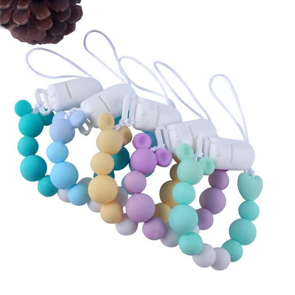pacifiers# baby boy girl chew dummy feeding clip soother chain for nipple holder cartoon silicone pendant beaded pacifier chains
pacifiers# baby boy girl chew dummy feeding clip soother chain for nipple holder cartoon silicone pendant beaded pacifier chains