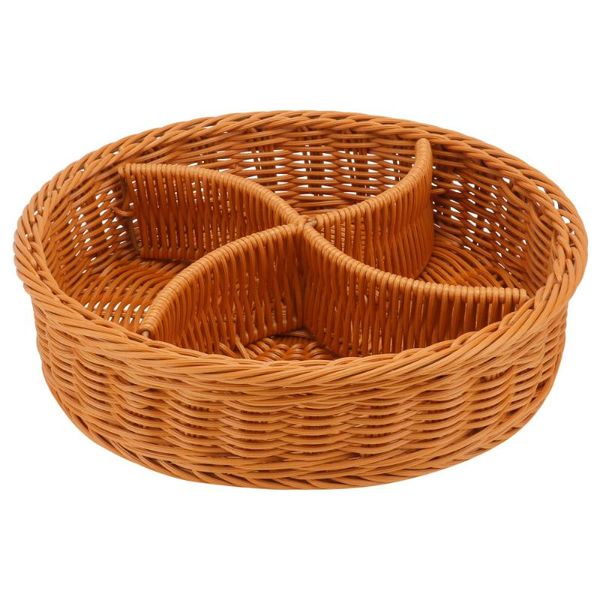 dishes & plates 1pc party fruit basket compartmented imitation rattan woven artware brown
dishes & plates 1pc party fruit basket compartmented imitation rattan woven artware brown