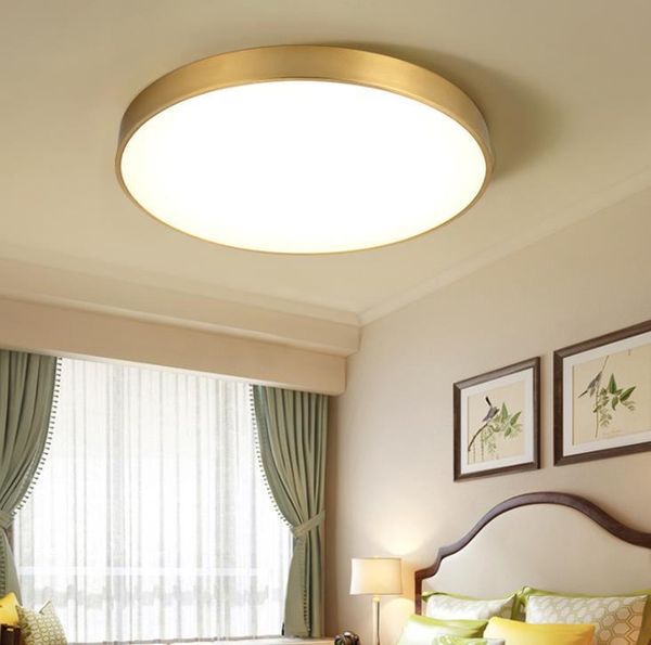 ceiling lights american round gold copper lamp personality wild dining table room children's book balcony
ceiling lights american round gold copper lamp personality wild dining table room children's book balcony