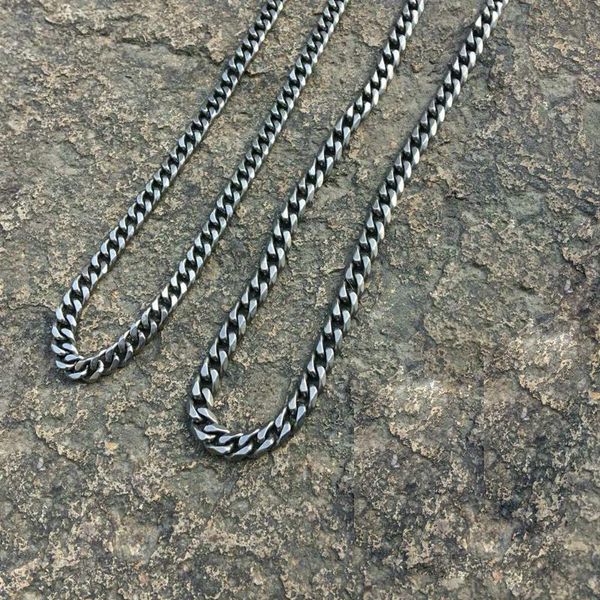 mm pure titanium medium curbed chain necklace for man sensitive skin nickel jewelry hypoallergenic chains, Silver
mm pure titanium medium curbed chain necklace for man sensitive skin nickel jewelry hypoallergenic chains, Silver