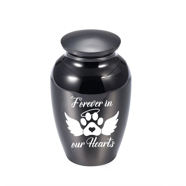 small keepsake urns pendant for human/pet ashes mini cremation urn for memorial ash holder - forever in our hearts, Silver
small keepsake urns pendant for human/pet ashes mini cremation urn for memorial ash holder - forever in our hearts, Silver