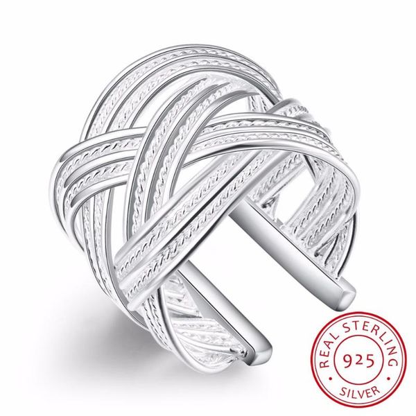 cluster rings lekani high-quality 925 sterling silver female double cross cz crystal infinity ring bague argent femme anillos mujer, Golden;silver
cluster rings lekani high-quality 925 sterling silver female double cross cz crystal infinity ring bague argent femme anillos mujer, Golden;silver