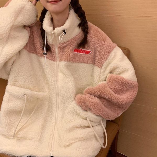women's jackets women coat cotton cardigan oversize zipper warm turtleneck long sleeve plus size harajuku aesthetic vintage clothing, Black;brown
women's jackets women coat cotton cardigan oversize zipper warm turtleneck long sleeve plus size harajuku aesthetic vintage clothing, Black;brown