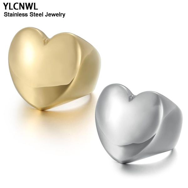 wedding rings romantic stainless steel heart for women ladies gold color fashion jewelry 2021, Slivery;golden
wedding rings romantic stainless steel heart for women ladies gold color fashion jewelry 2021, Slivery;golden