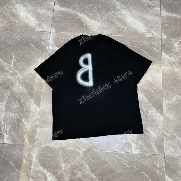 21ss designers tee mens womens t shirts inkjet graffiti luminous print man paris fashion t-shirt short sleeve luxurys tshirts, White;black
21ss designers tee mens womens t shirts inkjet graffiti luminous print man paris fashion t-shirt short sleeve luxurys tshirts, White;black