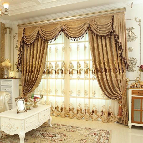 curtain & drapes european style embroidered tulle window curtains for living room bedroom kicthen luxury valance treatment
curtain & drapes european style embroidered tulle window curtains for living room bedroom kicthen luxury valance treatment