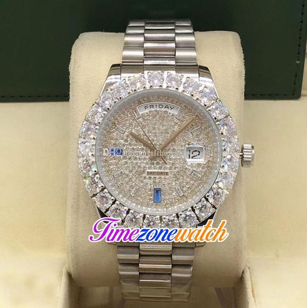 44mm day date a2813 automatic mens watch big diamond bezel silver gypsophila dial colors stick markers stainless steel bracelet watches time, Slivery;brown
44mm day date a2813 automatic mens watch big diamond bezel silver gypsophila dial colors stick markers stainless steel bracelet watches time, Slivery;brown